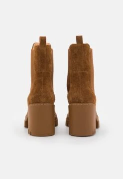 Pier One Leather - Bottines À Talons Hauts - Cognac -Vêtements Offres 137c97f9e63440be8f9bffbaabf9e50b