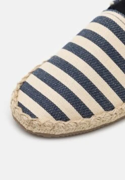 Pier One Unisex - Espadrilles - Dark Blue/White -Vêtements Offres 1dddba693bd742ebac55099bf5cd73d6