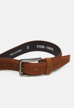 Pier One Leather Unisex - Ceinture - Cognac -Vêtements Offres 2a7a4da287ac4e3aa1f4ad0c94503e0d