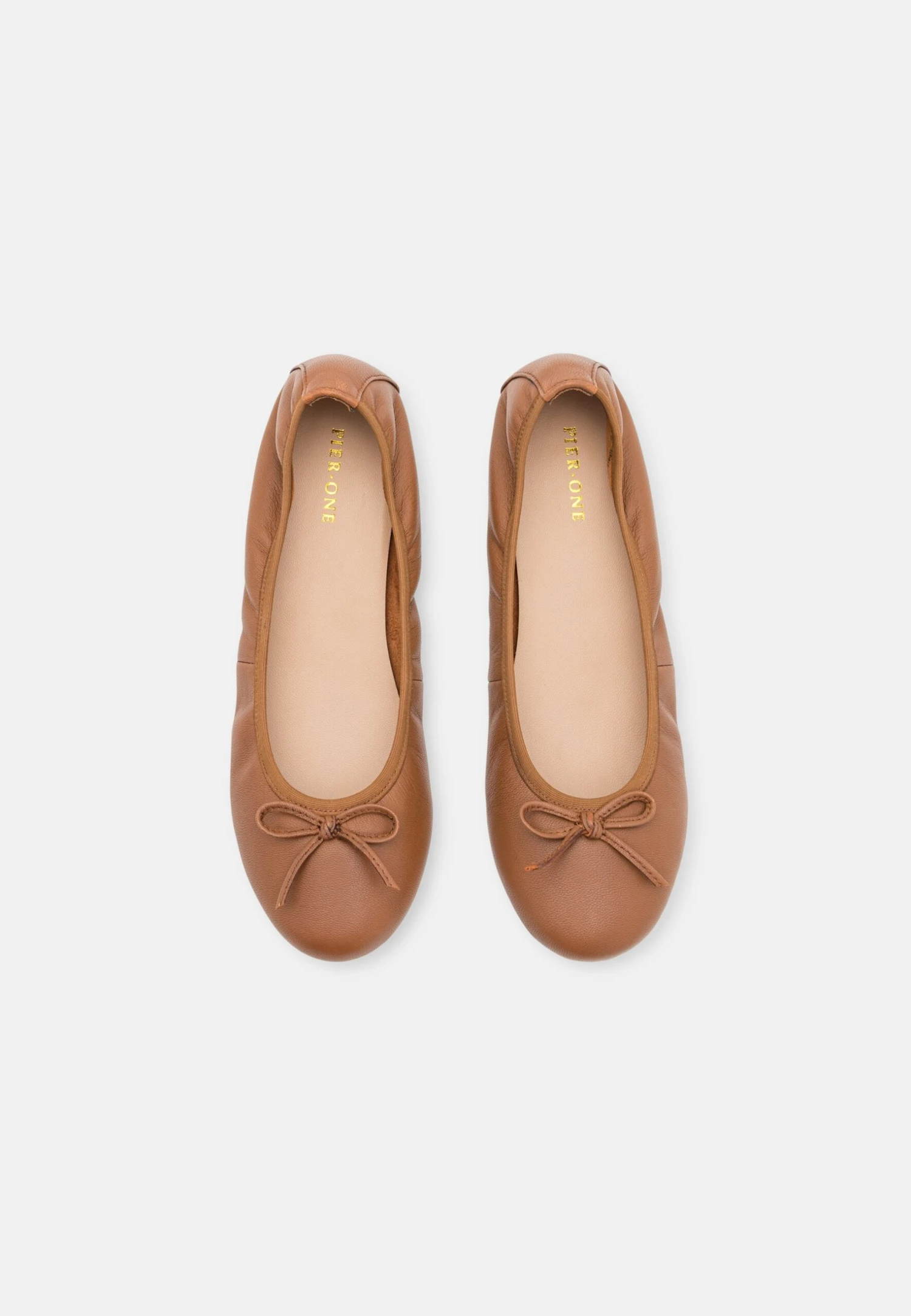 Pier One Leather - Ballerines - Cognac 8 Pier One Leather - Ballerines - Cognac – Image 6