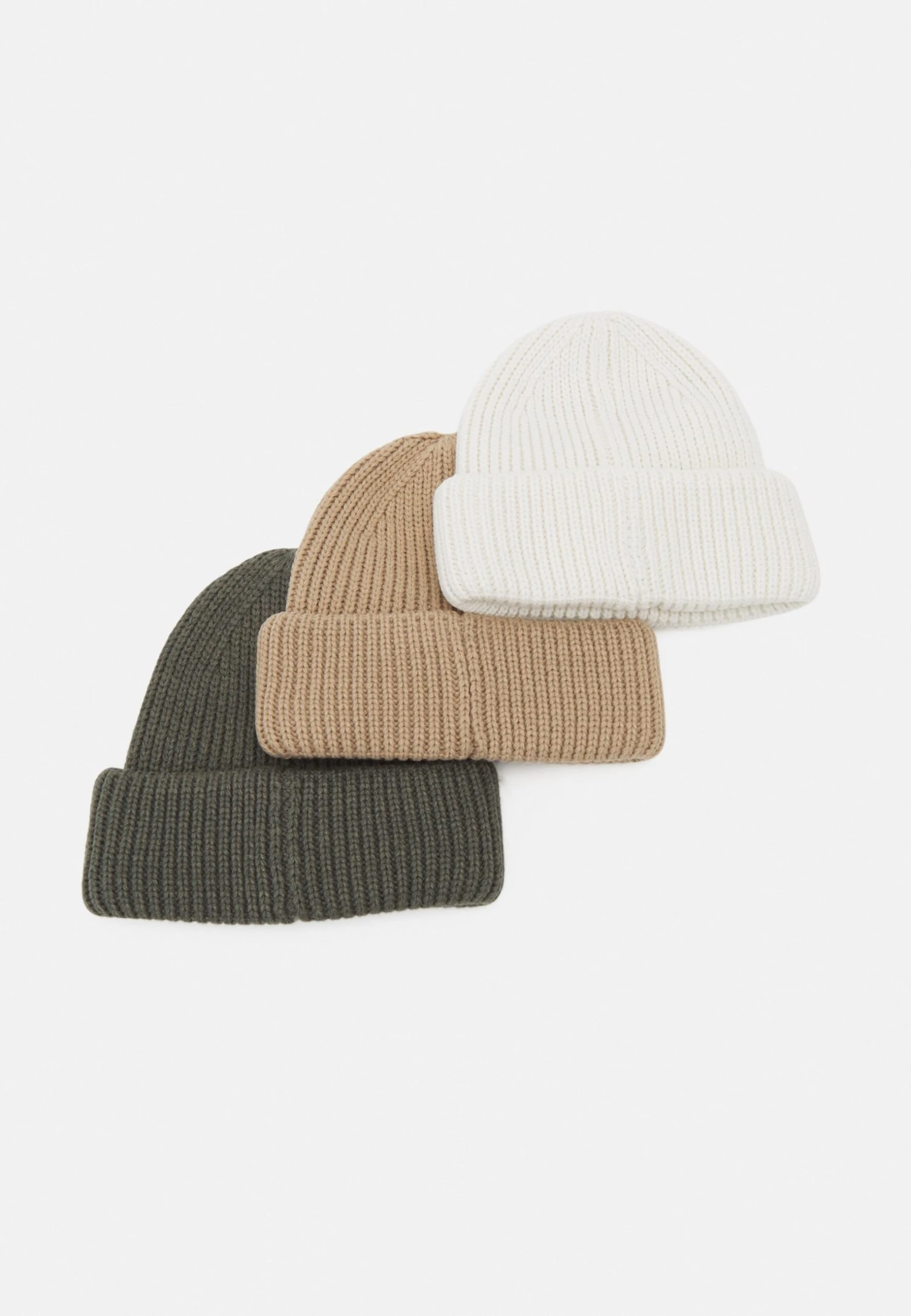 Pier One Unisex 3 Pack - Bonnet - Beige/Green/White 4 Pier One Unisex 3 Pack - Bonnet - Beige/Green/White – Image 2