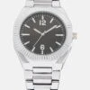 Pier One Montre - Silver- Coloured/Black