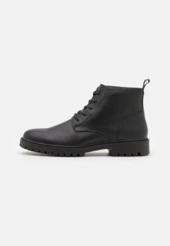 Pier One Bottines À Lacets - Black