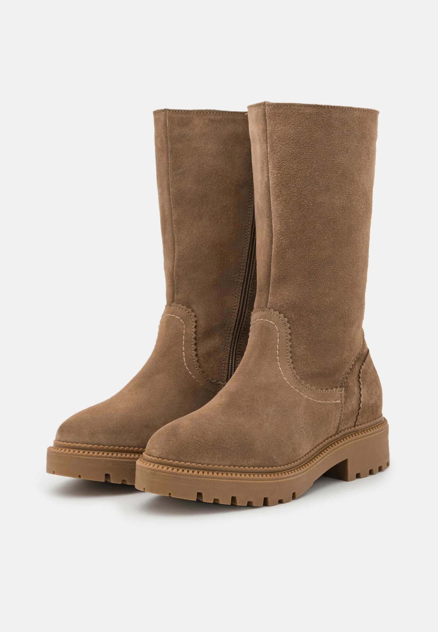 Pier One Leather Winter Boot - Bottes - Taupe 5 Pier One Leather Winter Boot - Bottes - Taupe – Image 3