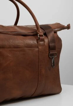 Pier One Unisex - Sac Week-End - Dark Brown -Vêtements Offres 8666f467208a490a81f22f1425c7ce63