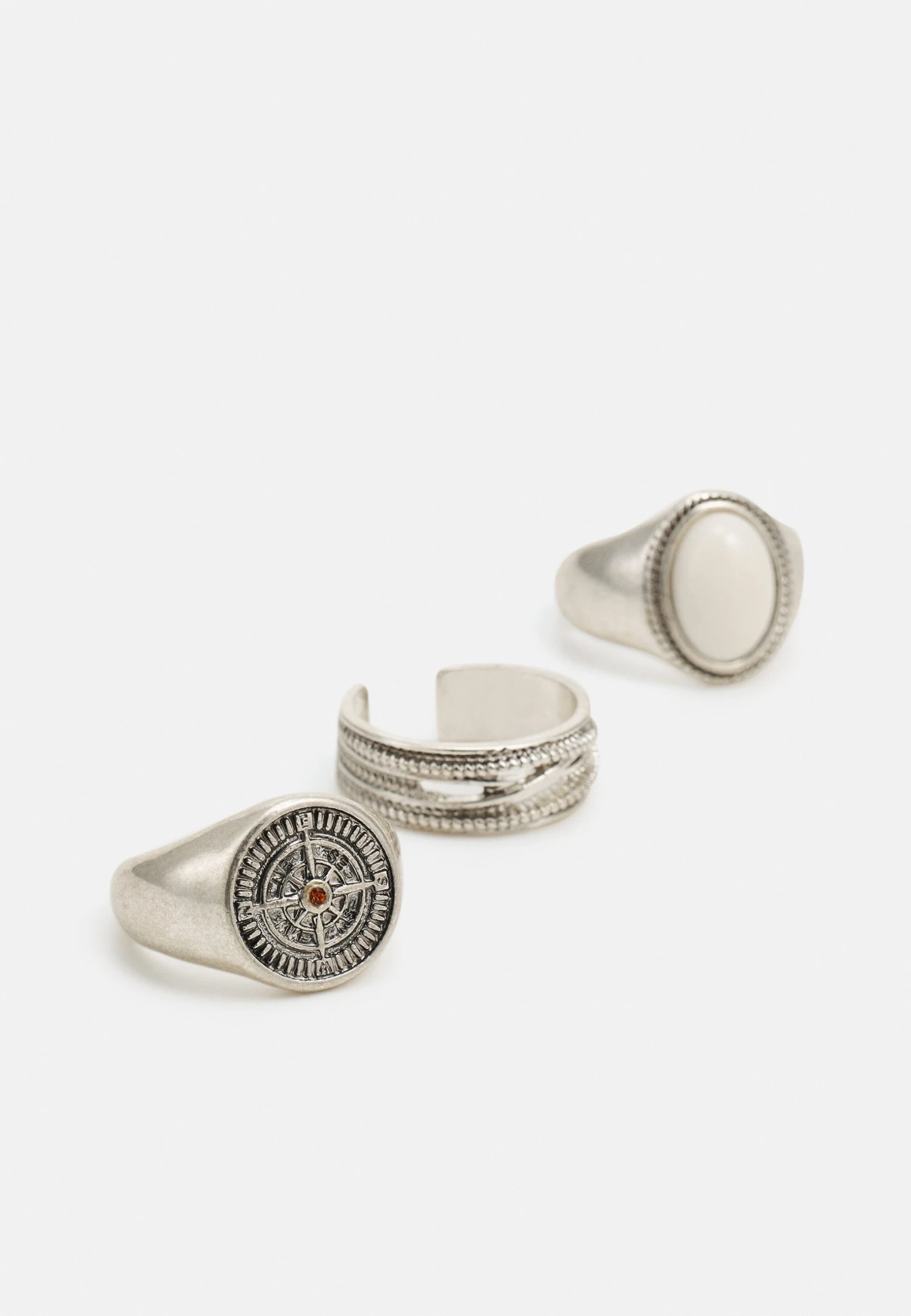 Pier One 3 Pack - Bague - Silver-Coloured 5 Pier One 3 Pack - Bague - Silver-Coloured – Image 3