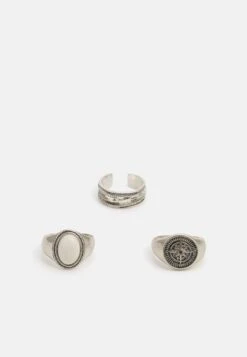 Pier One 3 Pack - Bague - Silver-Coloured