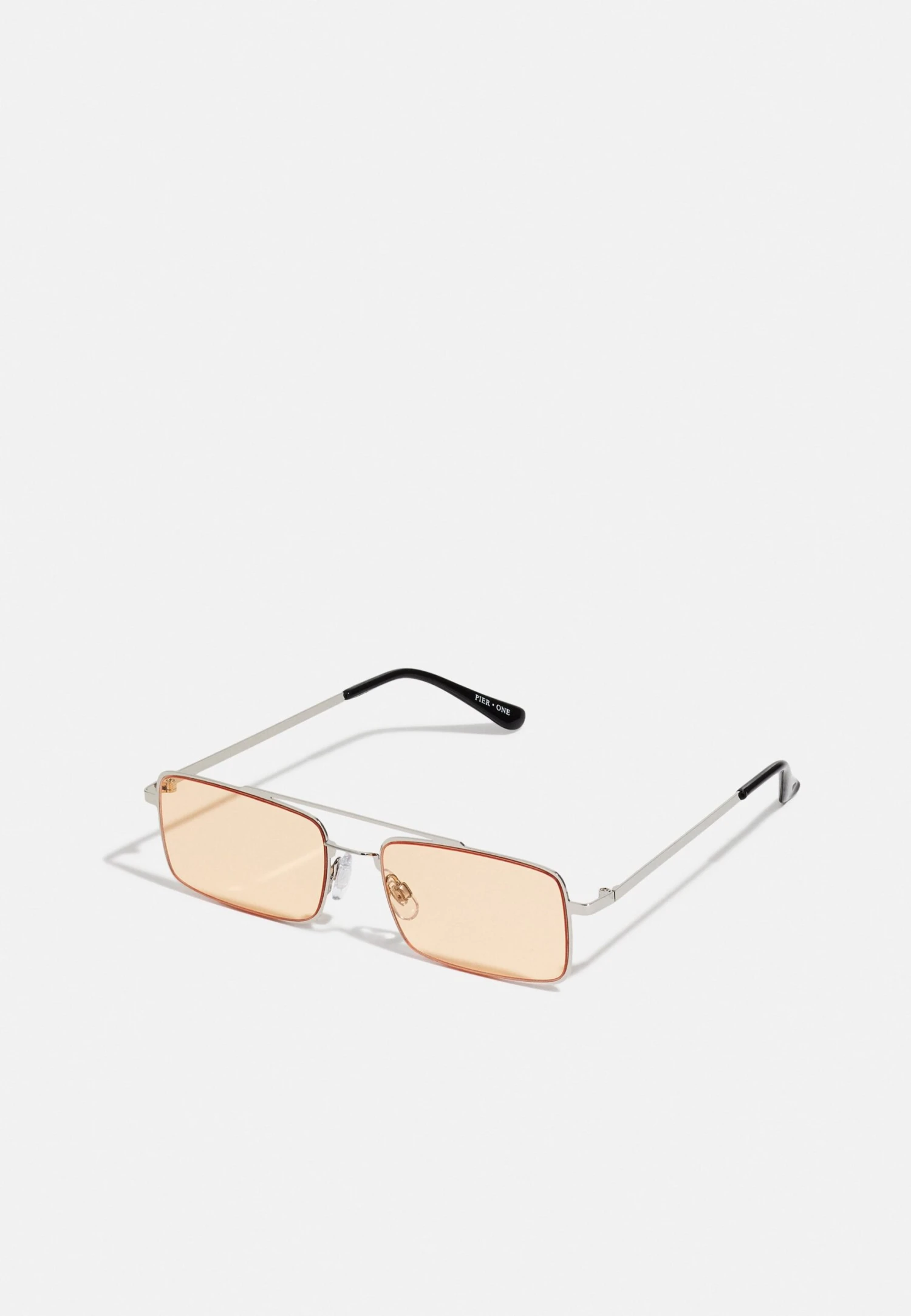 Pier One Unisex - Lunettes De Soleil - Silver-Coloured, Orange 3 Pier One Unisex - Lunettes De Soleil - Silver-Coloured, Orange