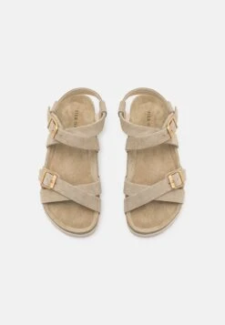 Pier One Leather - Sandales - Beige -Vêtements Offres bc95f8e15c8d40db9168225cb2c8eb47