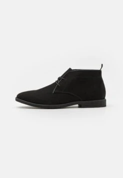 Pier One Unisex - Chaussures À Lacets - Black