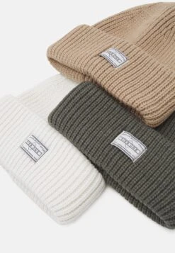 Pier One Unisex 3 Pack - Bonnet - Beige/Green/White 7 Pier One Unisex 3 Pack - Bonnet - Beige/Green/White -Vêtements Offres c78d226f097e408aa23b2914e8a56ff4
