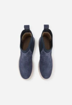 Pier One Leather - Bottines À Plateau - Dark Blue -Vêtements Offres c9c9ad5af9b94ee991e135937eea3a78