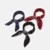Pier One Unisex - Foulard - Black/Blue/Red