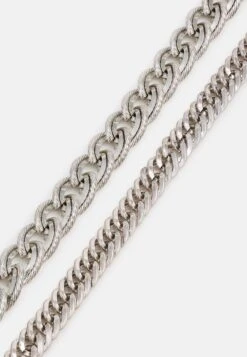 Pier One 2 Pack - Collier - Silver-Coloured 7 Pier One 2 Pack - Collier - Silver-Coloured -Vêtements Offres e7941f17b1b34a67a66e02a0d8c16434