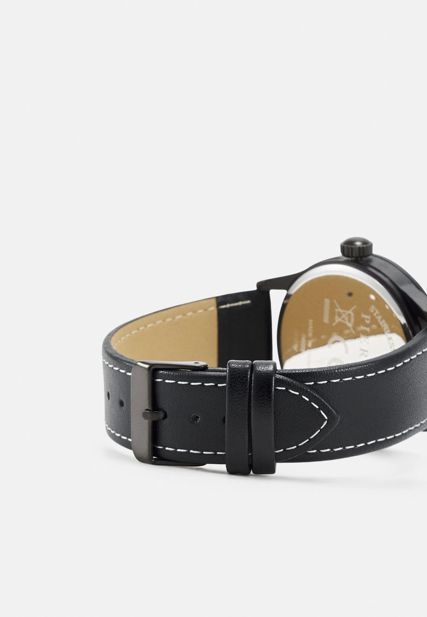 Pier One Unisex - Montre - Black 4 Pier One Unisex - Montre - Black – Image 2