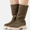 Pier One Leather Winter Boot - Bottes - Khaki 1 Pier One Leather Winter Boot - Bottes - Khaki -Vêtements Offres f1e1084164b44c56bf7ad90acb69a5a2