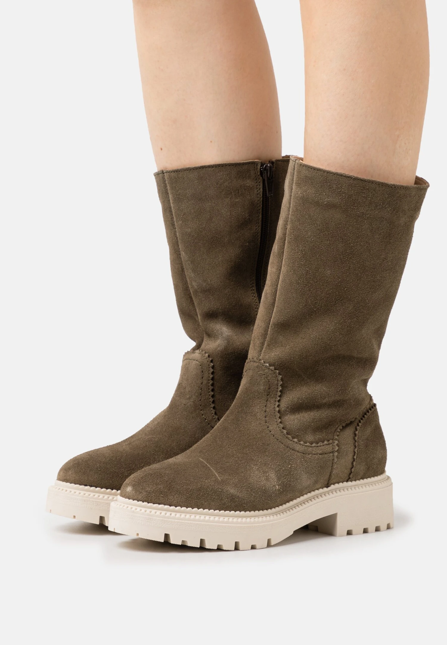 Pier One Leather Winter Boot - Bottes - Khaki 3 Pier One Leather Winter Boot - Bottes - Khaki