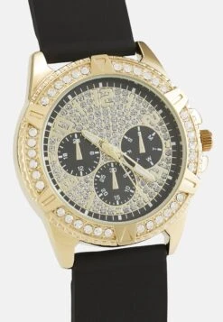 Pier One Unisex - Montre - Black -Vêtements Offres f514eb9e07c14539a7fdead7b3b46c13
