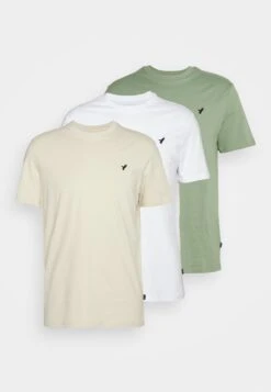 Pier One 3 Pack Unisex - T-Shirt Basique - White/Offwhite /Green 18 Pier One 3 Pack Unisex - T-Shirt Basique - White/Offwhite /Green -Vêtements Offres fe96b4eb79924bdb945969ca3cf26a74